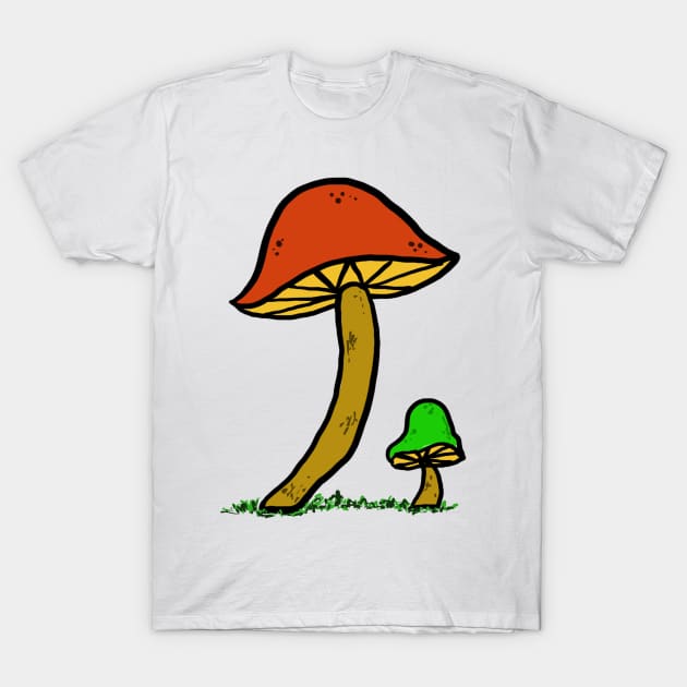 Mushrooms T-Shirt by Joker & Angel